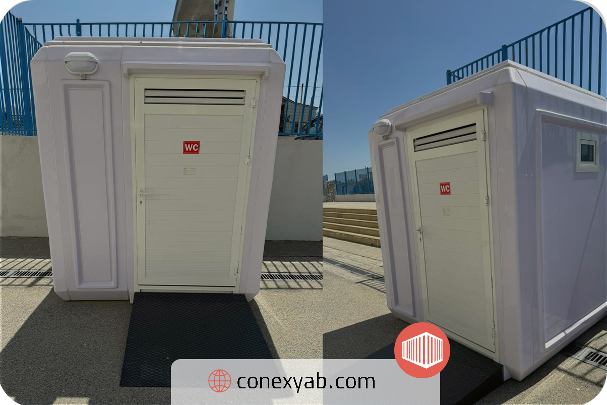 خرید کانکس سرویس بهداشتی