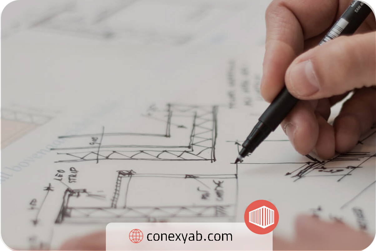 مراحل طراحی و ساخت کانکس پیش‌ ساخته