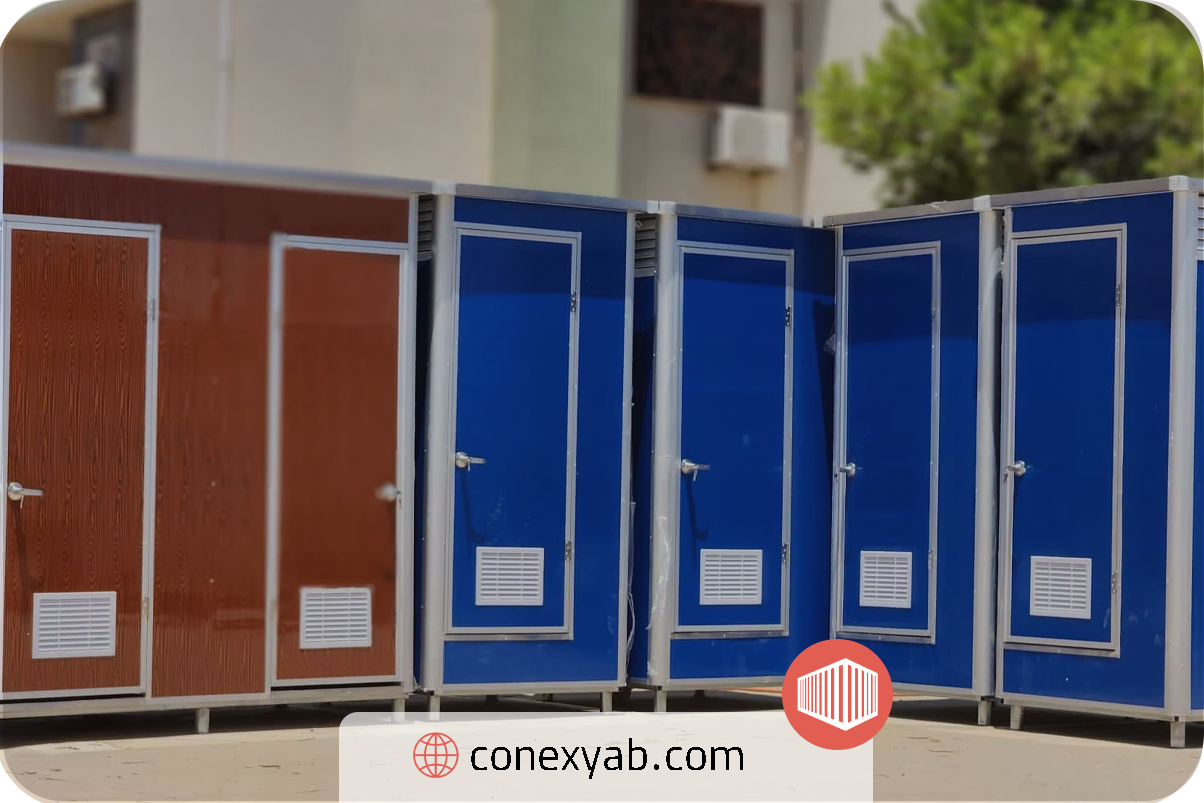انواع کانکس سرویس بهداشتی