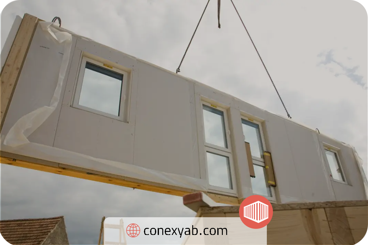 مصالح ساختمانی بر قیمت کانکس